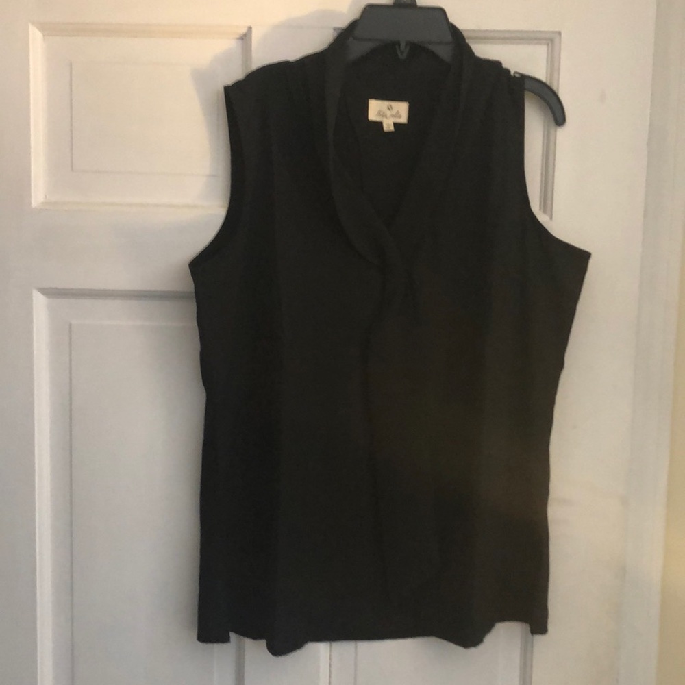 Brand new never worn black sleeves blouse